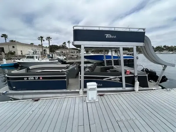 Double Decker Party Barge with a Slide | Captain services included!