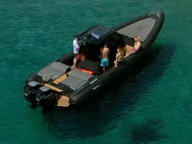 1-Hour Boat Transfer from Faros - Antiparos |  37ft RIBCO Twin Engine