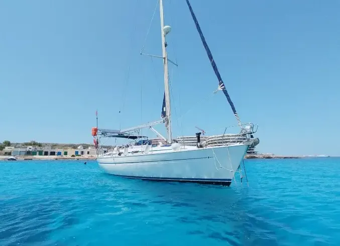 Full day charter with swimming and snorkeling stops | Bavaria 40 Ocean Sailboat
