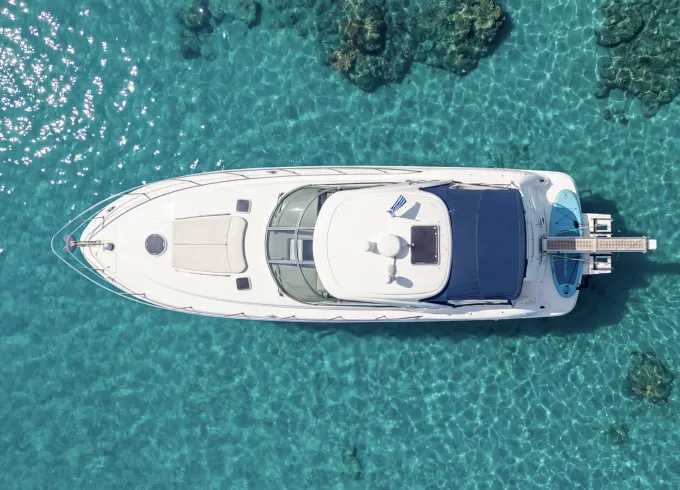 Private Luxury Yacht Charter Sea Ray 455 | Skiathos & Skopelos