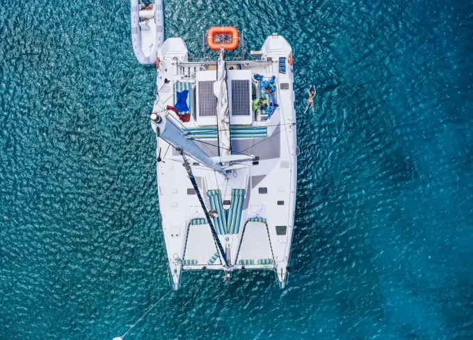TORTOLA BVI - PRIVATE DAY SAILS ON 48' Privilege Catamaran Charter
