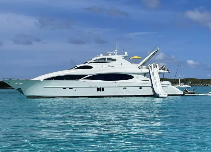 Gorgeous 112 foot Lazzara Megayacht with all the Toys for Charter with crew