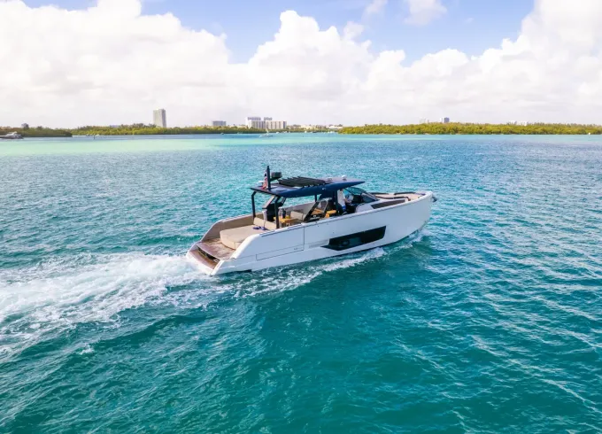 Luxury 47ft Cranchi A46 Yacht Charter – VIP Day Cruise & Party Boat