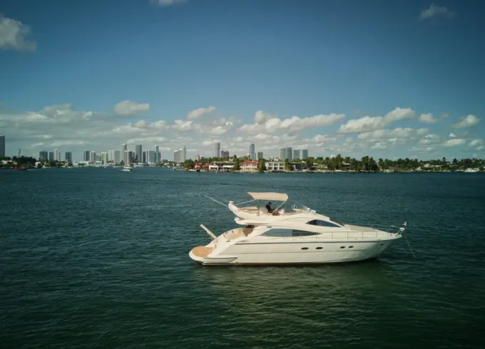 Enjoy Miami Aboard our Amazing 60ft Aicon Yacht!