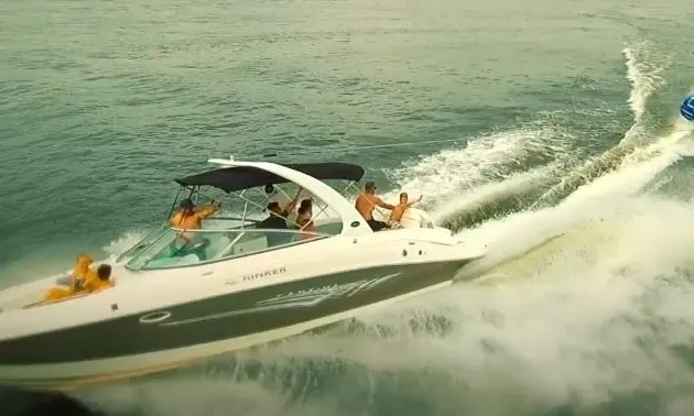 296 Capitiva Rinker Gorgeous Bowrider for rent in Lake Ozark