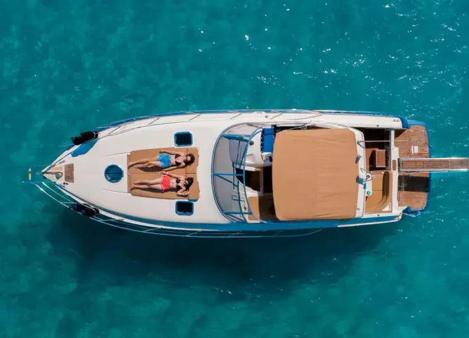 Luxury Speedboat | Zakynthos | 39ft Cranchi Yacht | Around the Island Tour
