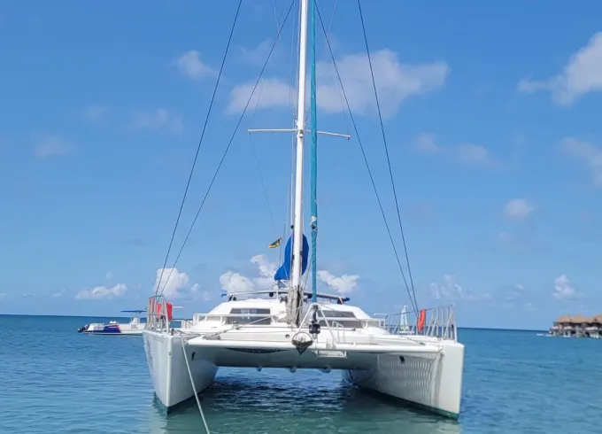 Private 65ft Catamaran for Charter Trips in Montego Bay