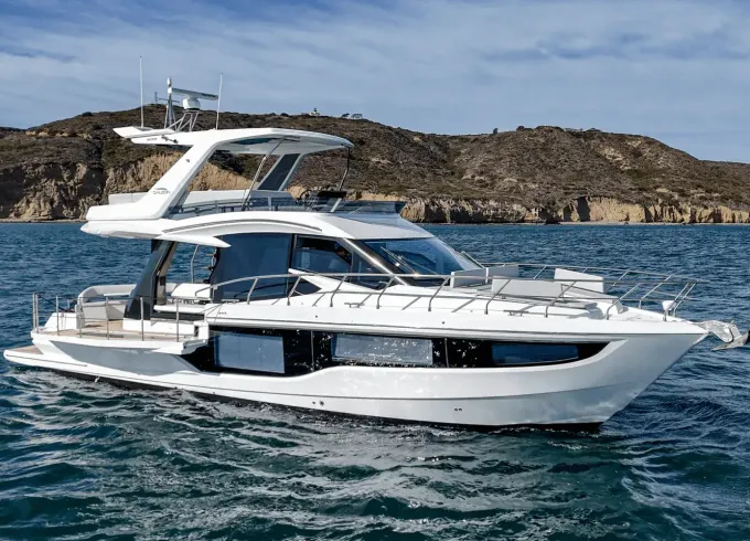 Luxe 53ft Galeon with water toys serving South Florida and The Bahamas