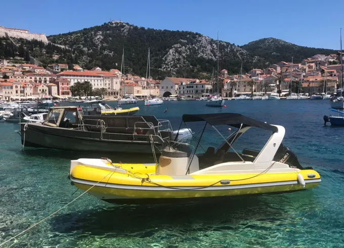 Solemar 175 HP - in Hvar Town -explore Vis, Blue Cave, Pakleni islands
