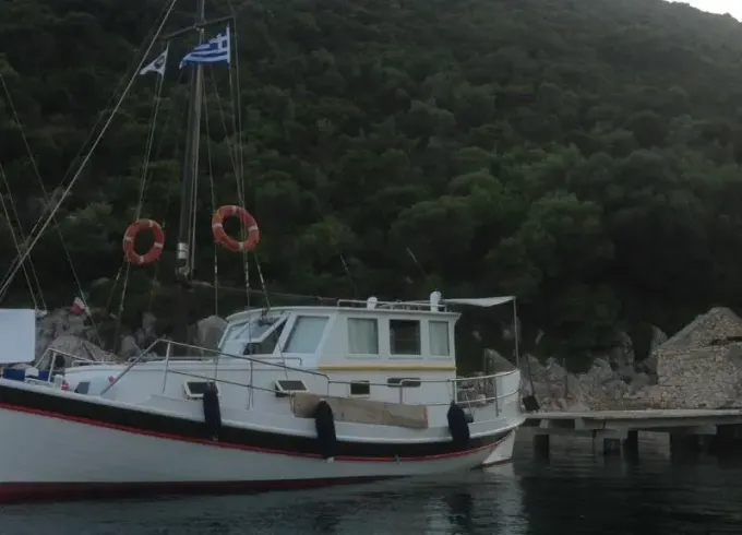 "Olga" Traditional Handmade Wooden Boat