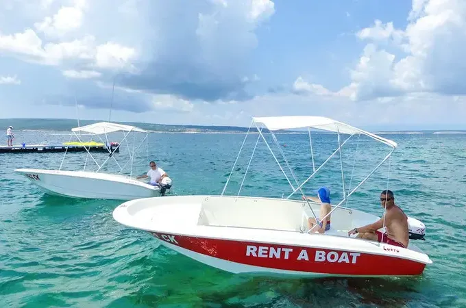 Rent a 23' Pacific Craft in Selce, Croatia