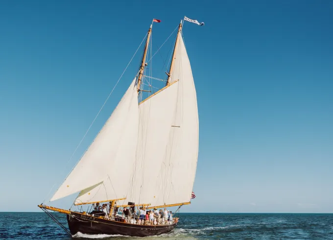 Captained 80' Sailing Schooner Charter In Key West, Florida