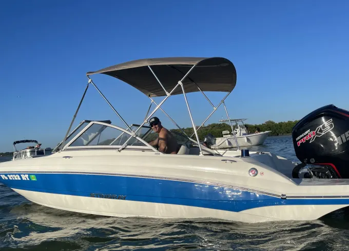 Awesome 19ft Stingray Deckboat in Clearwater Beach, Florida