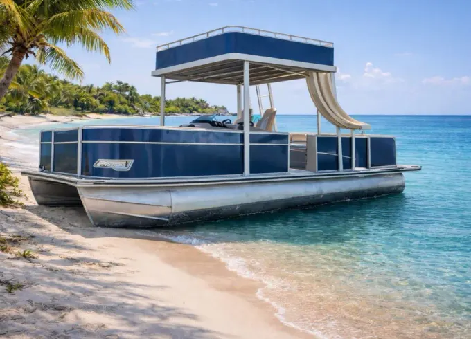 Avalon Catalina Funship Double Decker w/slide in Clearwater FL. Week day 100 off