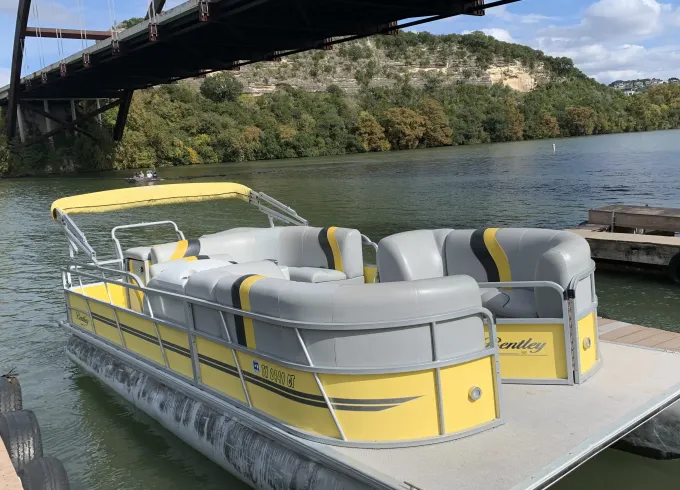 2018 Party Pontoon for 13 People Only on Lake Travis - The Screwdriver