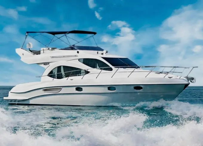 MAJESTY 48FT Affordable Luxury Yacht in Dubai