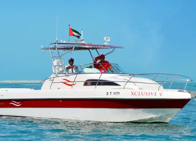 35ft Silver Craft Speed Boat Tour - Dubai Marina