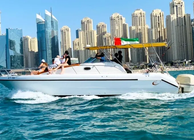 Charter Private 45ft Quality Yacht 1 Bed Room in Dubai Marina