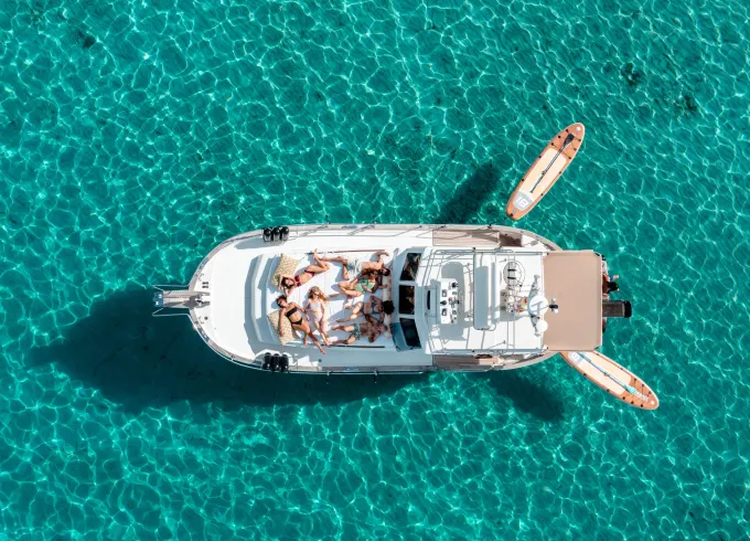 Private boat charter in Traditional Balearic Yacht in Ibiza