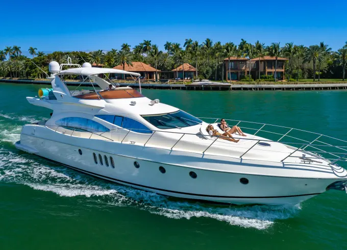 Party Aboard 70' Azimut Motor Yacht from Panama City