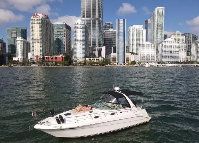Enjoy Miami In Sundancer 37ft Motor Yacht!!!