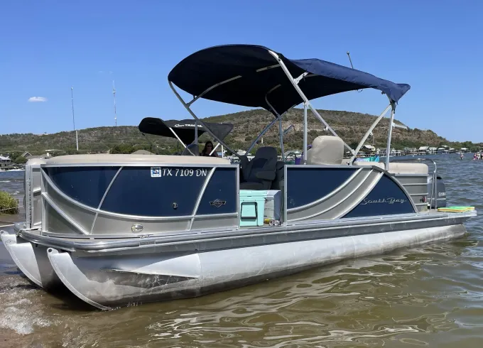 Beautiful 2017 South Bay Tri-Toon with 150Hp Engine Available In Granite Shoals