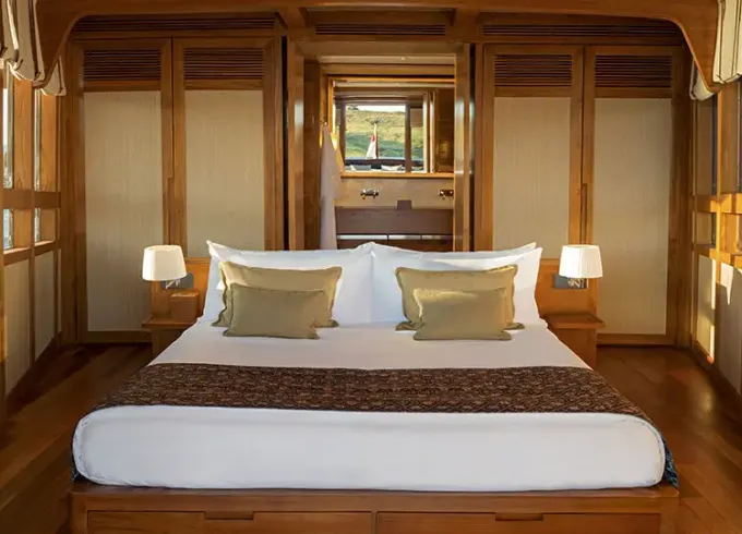 Luxury Phinisi Yacht in Indonesia