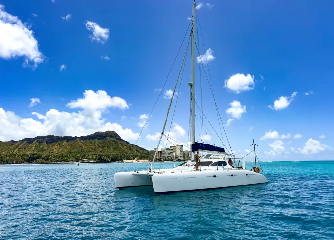 Come and Sail on this Beautiful 50' Catamaran in Honolulu, Hawaii