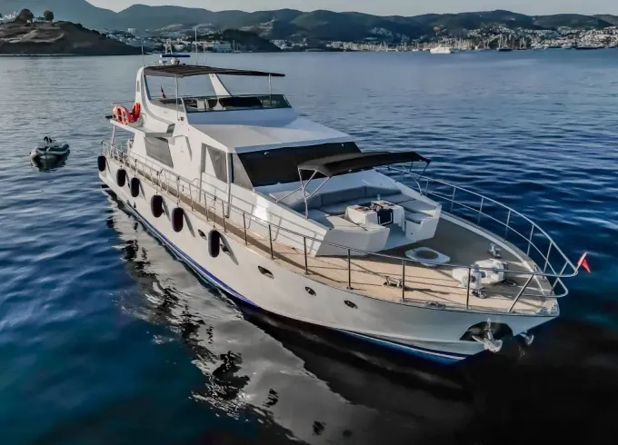 Where Luxury Meets The Sea Aboard 72' Admiral Motor Yacht from Bodrum, Muğla