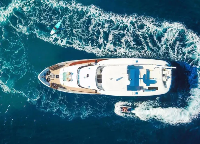 Yacht cruise in Capri and Amalfi coast