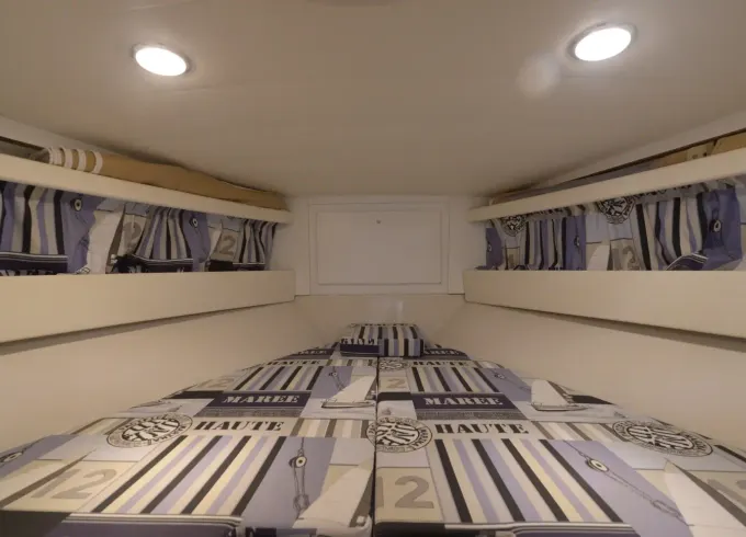 Luxury Yacht Tour on Tornado Eleven 38 - FJ