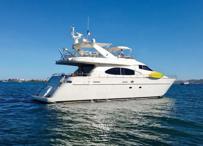 70ft Azimut Above Standard Power Mega Yacht in Puerto Vallarta, Jalisco