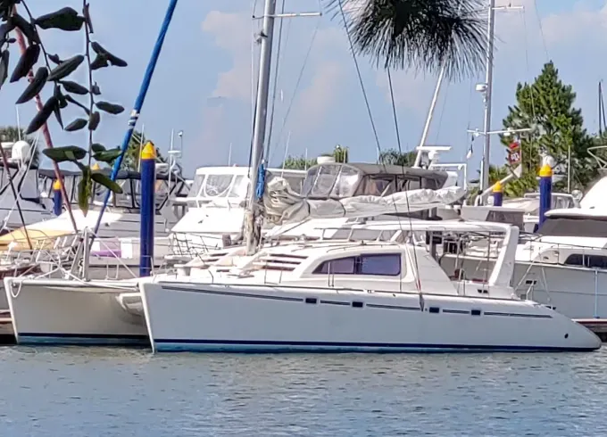 47' Leopard Sailing Catamaran on Clear Lake/Galveston Bay
