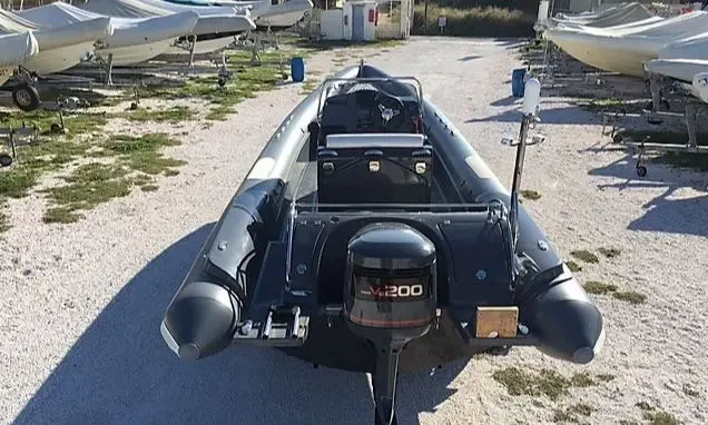 Former Revolution Zodiac RIB in Lagonisi