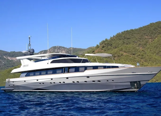 131' Power Mega Yacht Rental in Muğla, Turkey