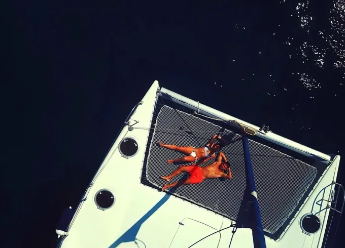 Catamaran charting cruises Lavezzi 40 Halkidiki Sporades complex