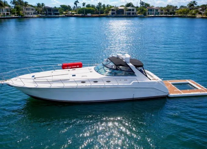 Enjoy Miami's Best Experience on a 55ft Sea Ray — Up to 13 Guests