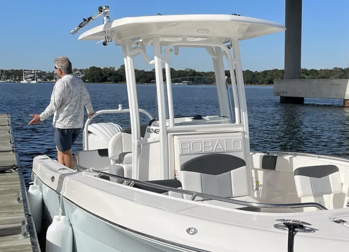 Your friends with a boat