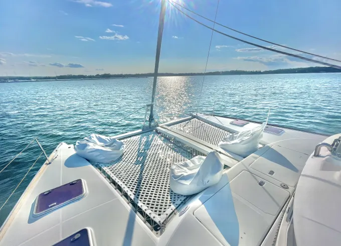 41' Beautiful sailing catamaran, perfect for lounging, swimming, and sailing