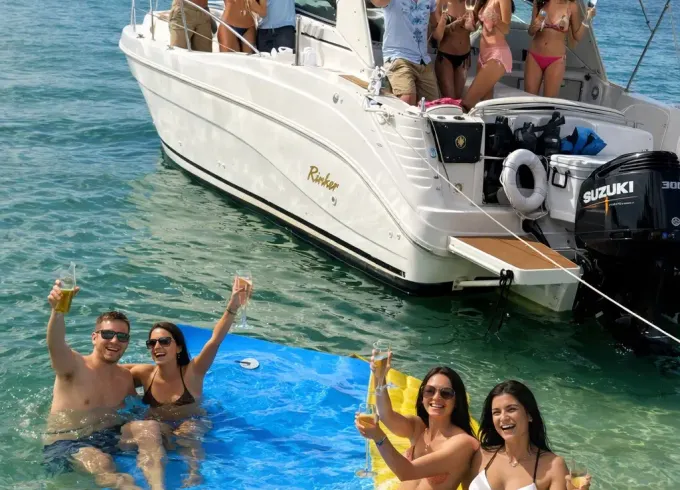 37ft Private Miami Party Yacht | Sandbar & Celebration Cruise 🎉🌊