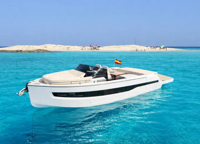 Explore Ibiza and Formentera with Cranchi A32 Yacht