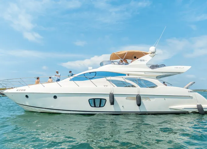 Deal of the Week! Azimut 55ft Yacht for Rent in Cartagena, Colombia