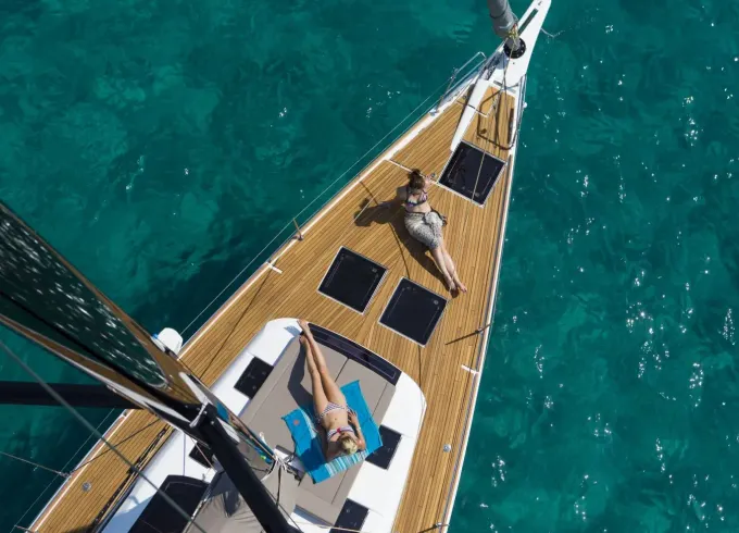 50ft Dufour 520 Cruising Monohull Charter for 8 People in Ljubljana, Slovenia