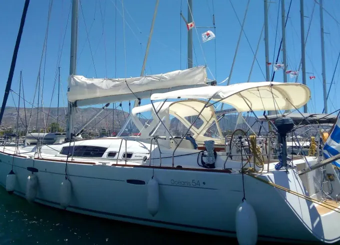 Beneteau Oceanis 54 Sailing Yacht Charter in Corfu Greece
