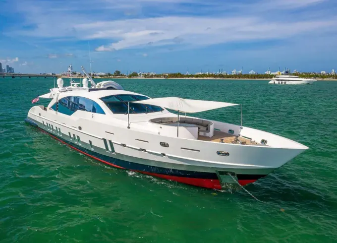 Deal of the Week! 120' Tecnomar Yacht for Rent in Miami, Florida.