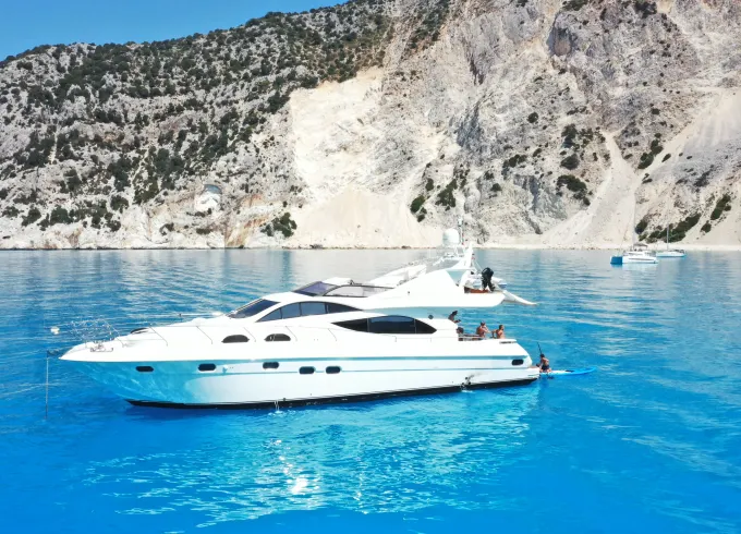 M/y Lady L  Altamar 64 Motor Yacht Rental in Elliniko, Greece