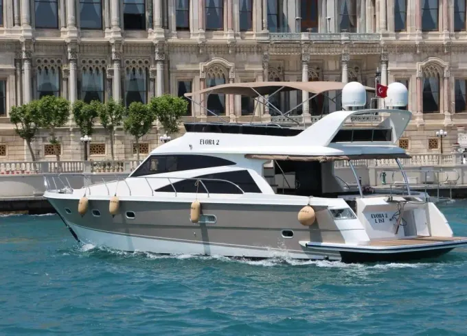 Explore Istanbul by Boat — 68f Yacht Cruise the Bosphorus in Style