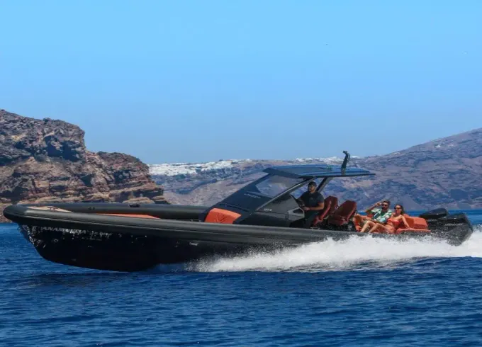 Luxury Yacht Charter Experience: Island Hopping - Santorini to Ios