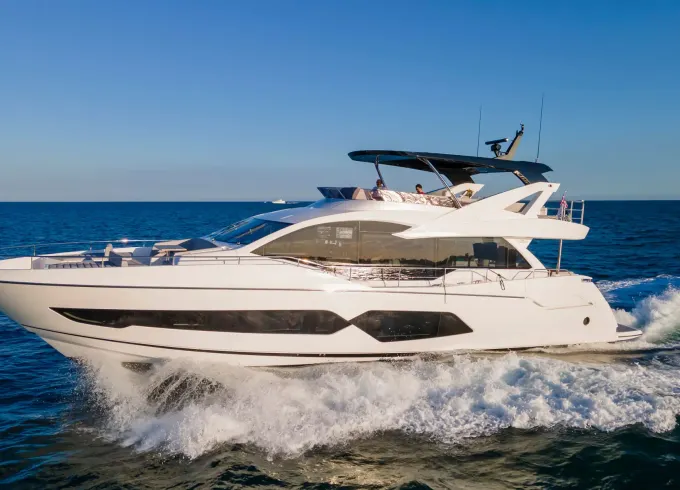 Luxurious Yacht 76' Sunseeker Flybridge With Jacuzzi In Aventura, Florida
