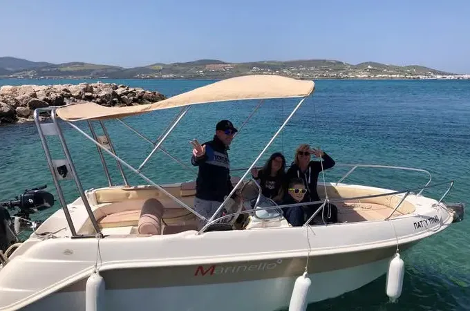Paros Marinello with 115hp Outboard in Pounta, Greece